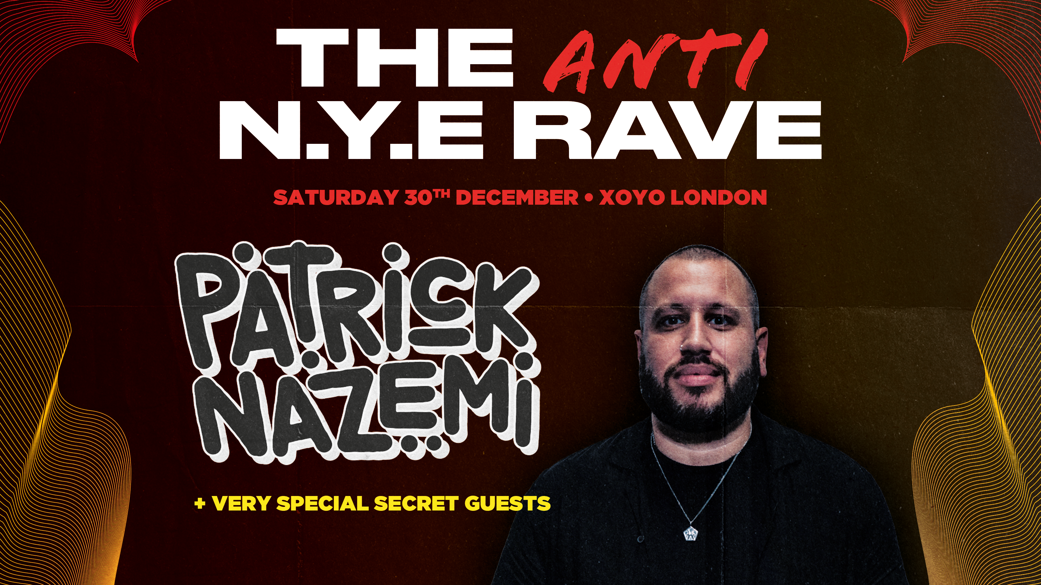 Join us for The Anti-N.Y.E Rave at XOYO London on Saturday 30th December 2023!